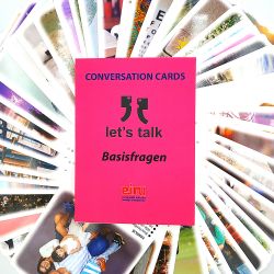 Karty Konwersacyjne - Let's talk - wersja niemiecka BASISFRAGEN