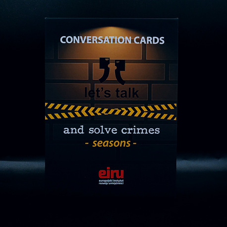 Conversation Cards - LET'S TALK AND SOLVE CRIMES