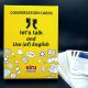 Conversation Cards - Let's talk - Use (of) English
