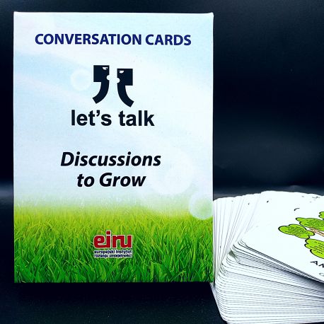 Conversation Cards - Let's talk - Discussions to Grow
