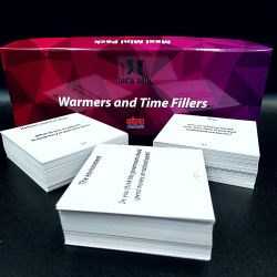 Conversation Cards - Let's talk mini - Warmers and Time Fillers