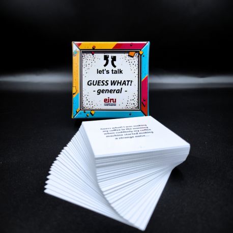 Conversation Cards - Let's talk mini - GUESS WHAT! - GENERAL